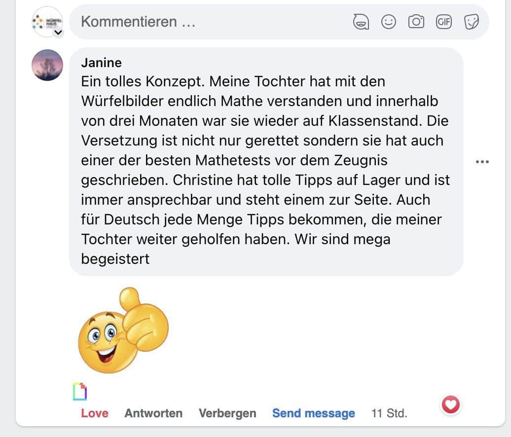 Elternstimme: Erfahrungsbericht zur Würfelhaus-Methode